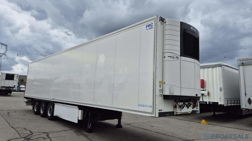 KRONE COOL LINER SD mrazírenský - MULTITEMP - dělící stěna + agregát CARRIER VECTOR 1950 Mt - Полуприцеп-рефрижератор: фото 1 KRONE COOL LINER SD mrazírenský - MULTITEMP - dělící stěna + agregát CARRIER VECTOR 1950 Mt - Полуприцеп-рефрижератор: фото 1