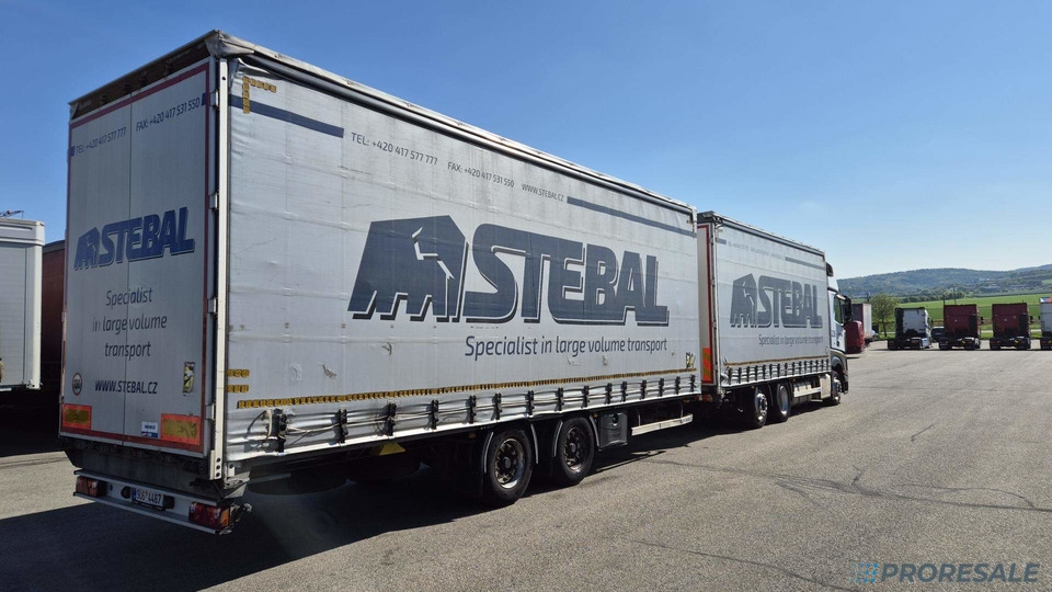 MERCEDES-BENZ ACTROS 2542 6X2 EURO 6 velkoobjemová souprava - prodejné jen s přívěsem PANAV P0465Z - cena je za celou soupravu - Тентованный грузовик: фото 3 MERCEDES-BENZ ACTROS 2542 6X2 EURO 6 velkoobjemová souprava - prodejné jen s přívěsem PANAV P0465Z - cena je za celou soupravu - Тентованный грузовик: фото 3