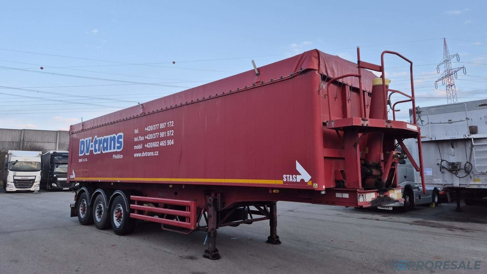 STAS SZ 336 K - sklápěč 52 m3 - Fe / Al - Самосвальный полуприцеп: фото 1 STAS SZ 336 K - sklápěč 52 m3 - Fe / Al - Самосвальный полуприцеп: фото 1