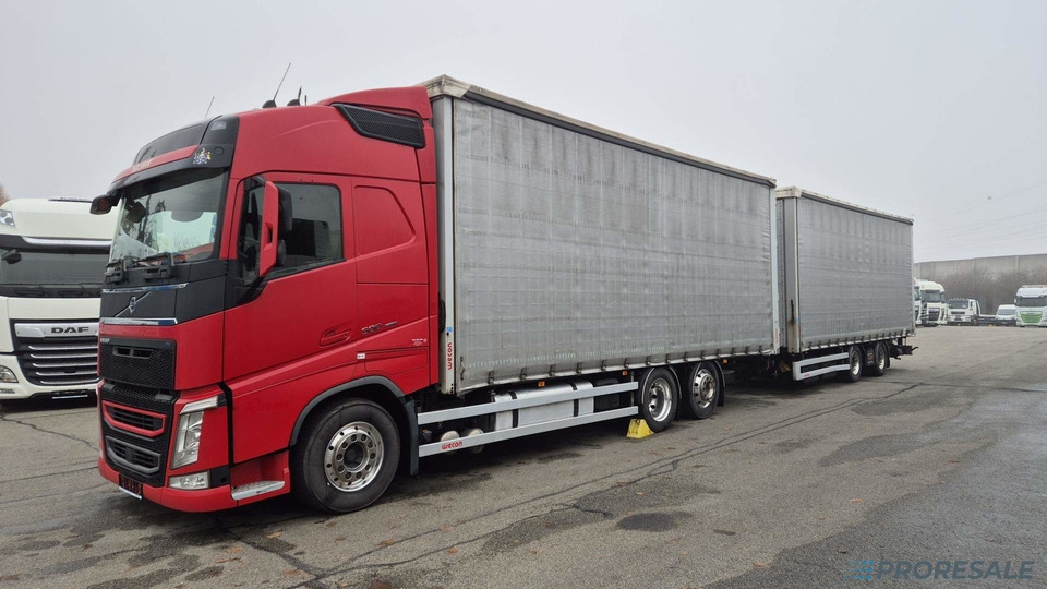 VOLVO FH 500 GLOBE XL EURO 6 - velkoobjemová souprava - prodejné jen s přívěsem WECON P0481W - cena je za celou soupravu - Тентованный грузовик: фото 2 VOLVO FH 500 GLOBE XL EURO 6 - velkoobjemová souprava - prodejné jen s přívěsem WECON P0481W - cena je za celou soupravu - Тентованный грузовик: фото 2