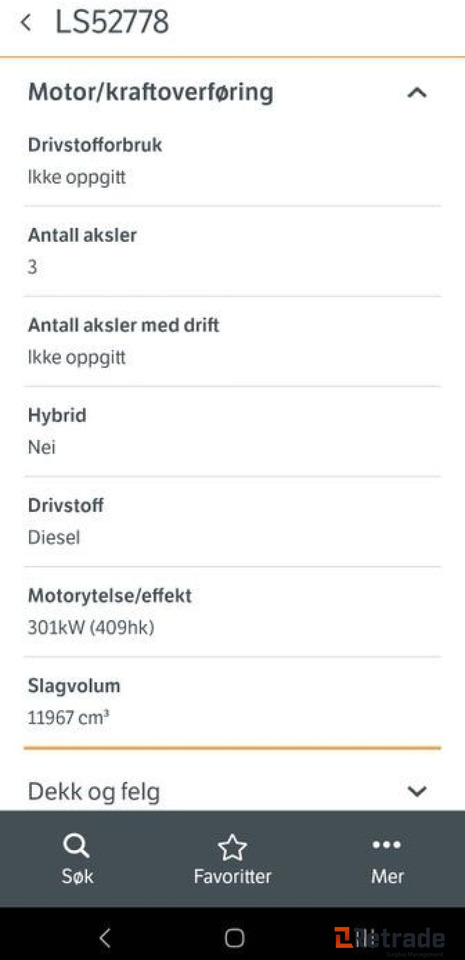 1999 modell MAN 26.414 6x2 kranbil - Грузовик бортовой/ Платформа, Автоманипулятор: фото 3 1999 modell MAN 26.414 6x2 kranbil - Грузовик бортовой/ Платформа, Автоманипулятор: фото 3