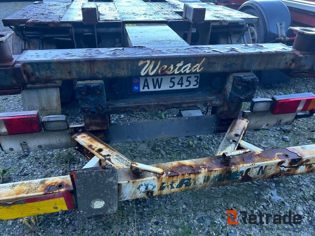 2010 Container henger KRONE SDC 27 - Полуприцеп-контейнеровоз/ Сменный кузов: фото 5 2010 Container henger KRONE SDC 27 - Полуприцеп-контейнеровоз/ Сменный кузов: фото 5