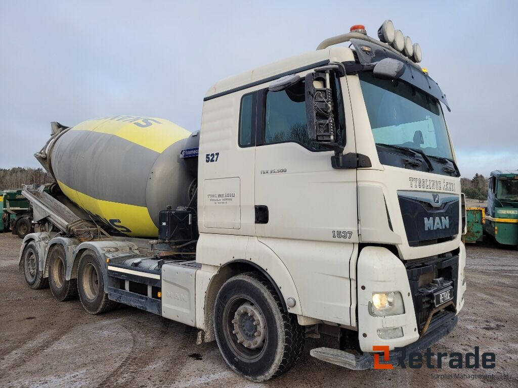 Betongbil betongroterare MAN TGX 35.500 8X4-4 BL Euro 6 - Автобетоносмеситель: фото 3 Betongbil betongroterare MAN TGX 35.500 8X4-4 BL Euro 6 - Автобетоносмеситель: фото 3