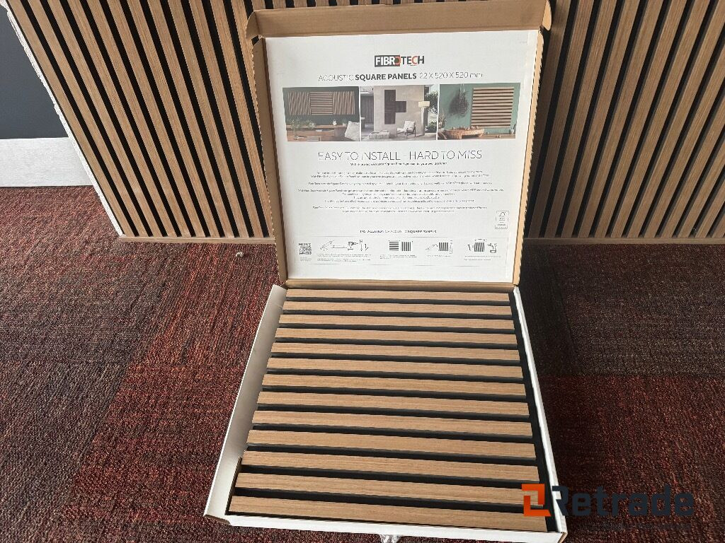 Byggematerialer Square panels Akustikpaneler - Строительное оборудование: фото 5 Byggematerialer Square panels Akustikpaneler - Строительное оборудование: фото 5