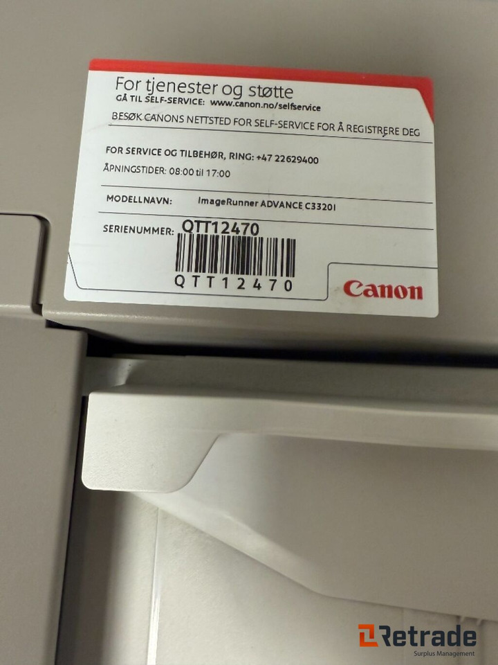 Canon ImageRunner Advance C3320i - Цифровая печатная машина: фото 3 Canon ImageRunner Advance C3320i - Цифровая печатная машина: фото 3