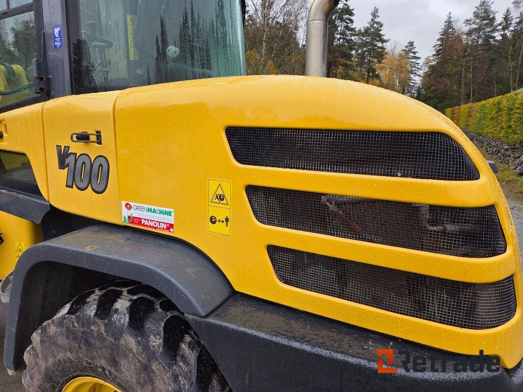 Колёсный погрузчик Hjullastare Yanmar V100 Med Vikplog och Sandskopa Panolinolja: фото 8