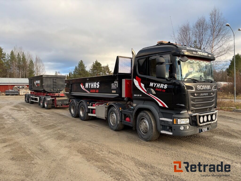Kassettbilsekipage Scania R730 8X4 - Самосвал, Прицеп мультилифт/ Бункеровоз: фото 2 Kassettbilsekipage Scania R730 8X4 - Самосвал, Прицеп мультилифт/ Бункеровоз: фото 2