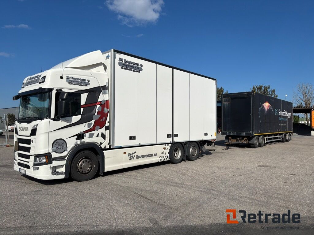 Lastbil med släp Scania R540 B6X2*4NB / NÄRKO D4HW13L62 - Грузовик с закрытым кузовом: фото 2 Lastbil med släp Scania R540 B6X2*4NB / NÄRKO D4HW13L62 - Грузовик с закрытым кузовом: фото 2