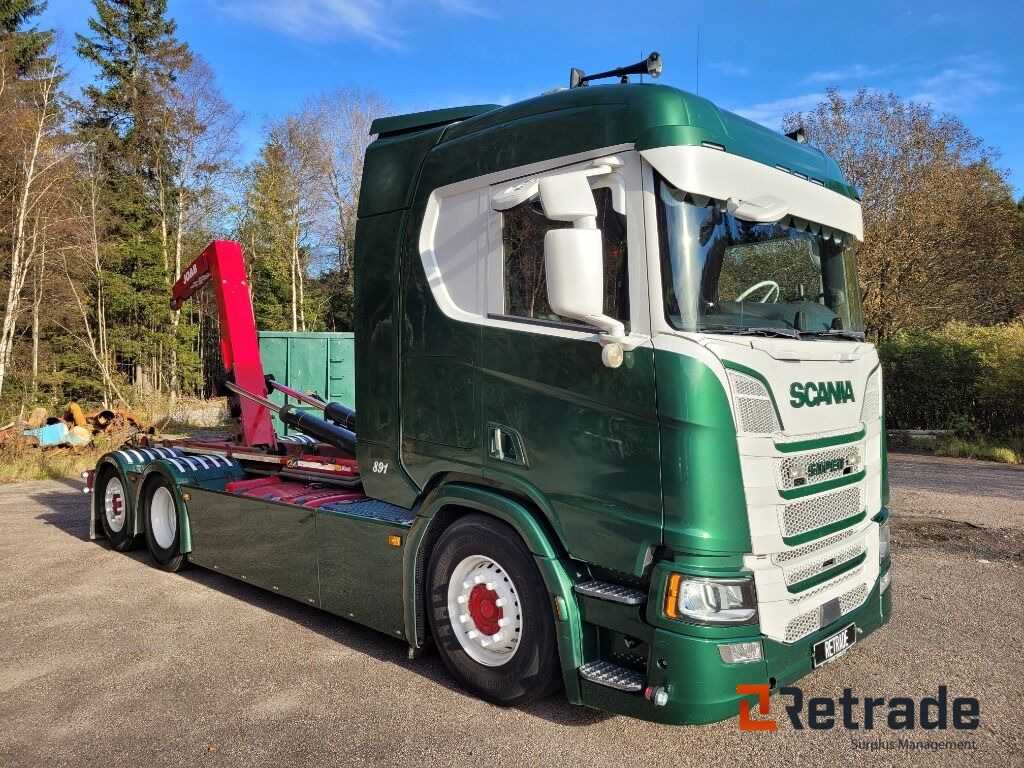 Lastväxlare SCANIA R580 V8 Next Gen LB6X2*4 Euro 6 - Крюковой мультилифт, Автоманипулятор: фото 2 Lastväxlare SCANIA R580 V8 Next Gen LB6X2*4 Euro 6 - Крюковой мультилифт, Автоманипулятор: фото 2