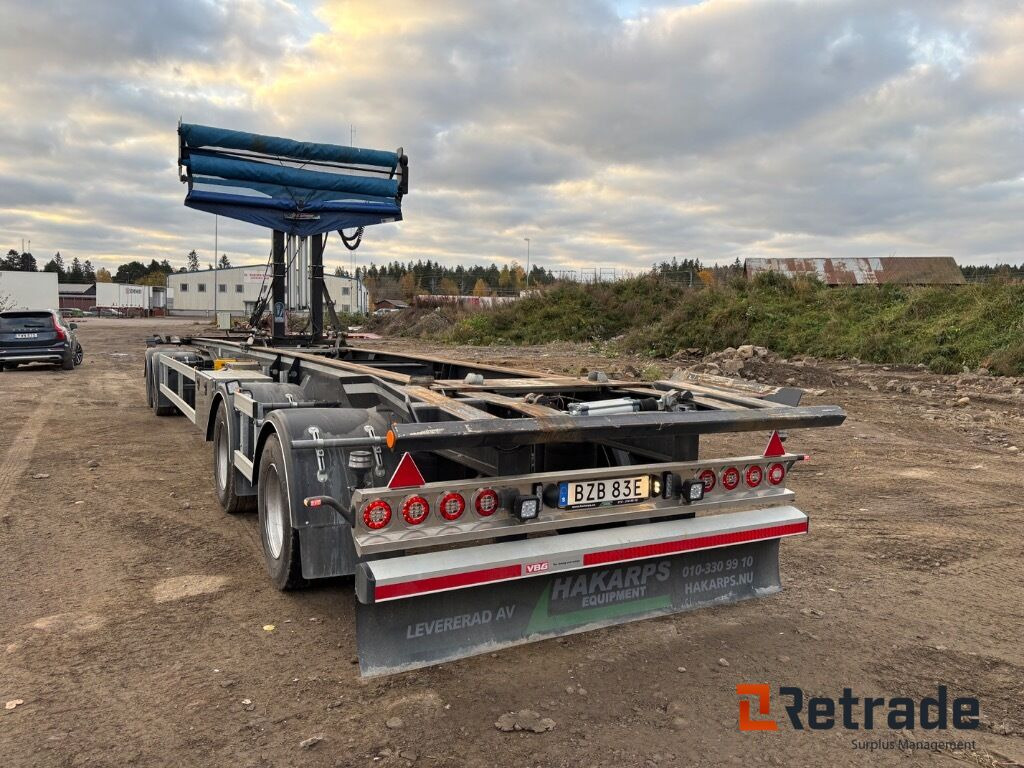 Прицеп мультилифт/ Бункеровоз Lastväxlarvagn Hakarps  12-20 - 2024 38ton: фото 6