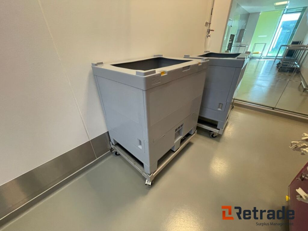 250 L Sammenklappelige Plastik Kasser / Collapsible Plast-Containers - Промышленное оборудование: фото 1 250 L Sammenklappelige Plastik Kasser / Collapsible Plast-Containers - Промышленное оборудование: фото 1