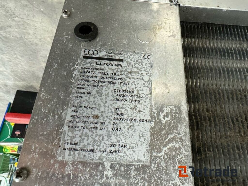 LUVATA ECO varmeoverførselskølere (A0025025) - Промышленное оборудование: фото 4 LUVATA ECO varmeoverførselskølere (A0025025) - Промышленное оборудование: фото 4