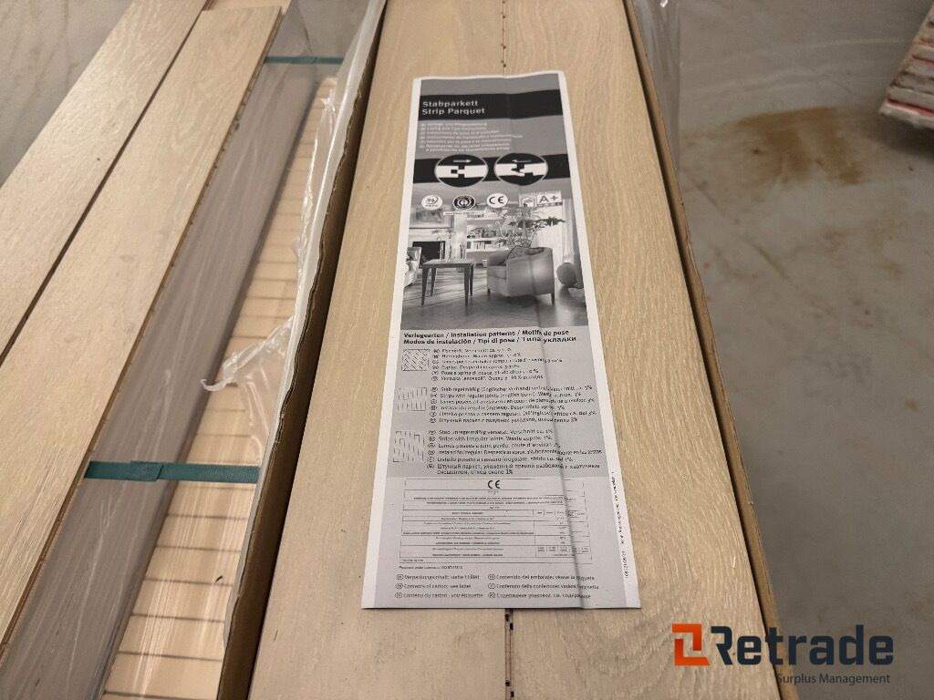 Sildebens parket Haro 120x1000x9mm (stab la prestige oak vintage cream) - Строительное оборудование: фото 4 Sildebens parket Haro 120x1000x9mm (stab la prestige oak vintage cream) - Строительное оборудование: фото 4