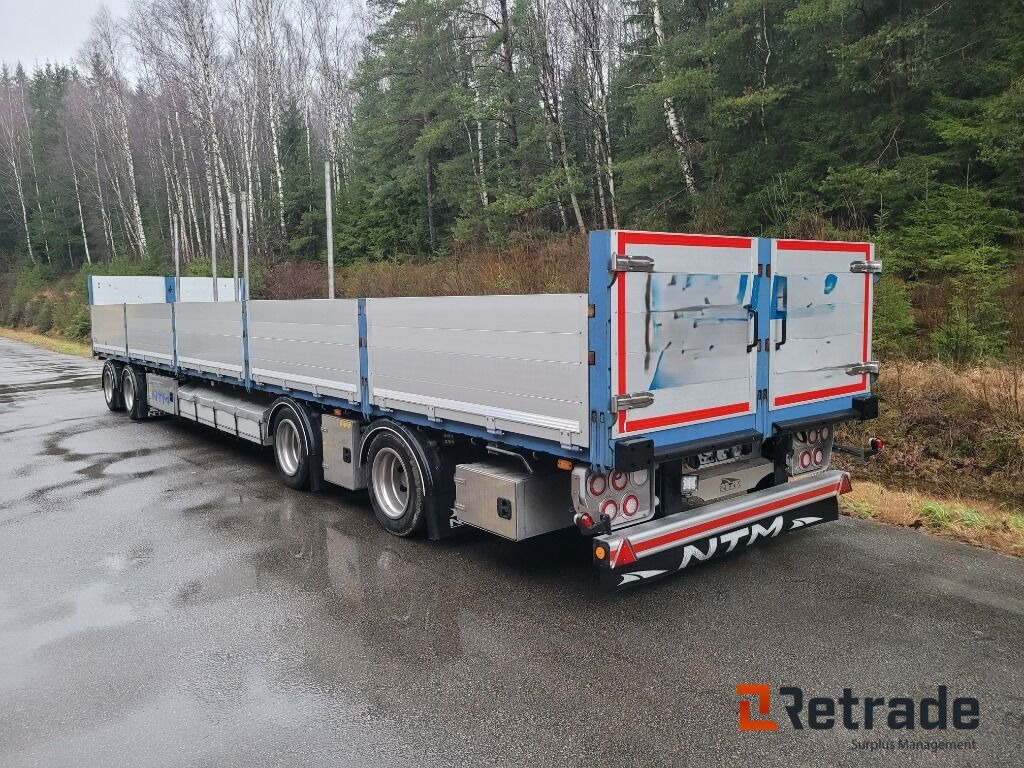 Släpvagn NTM 4 axligt flaksläp lämsläp , släp med lämmar -2021 - Самосвальный прицеп: фото 3 Släpvagn NTM 4 axligt flaksläp lämsläp , släp med lämmar -2021 - Самосвальный прицеп: фото 3