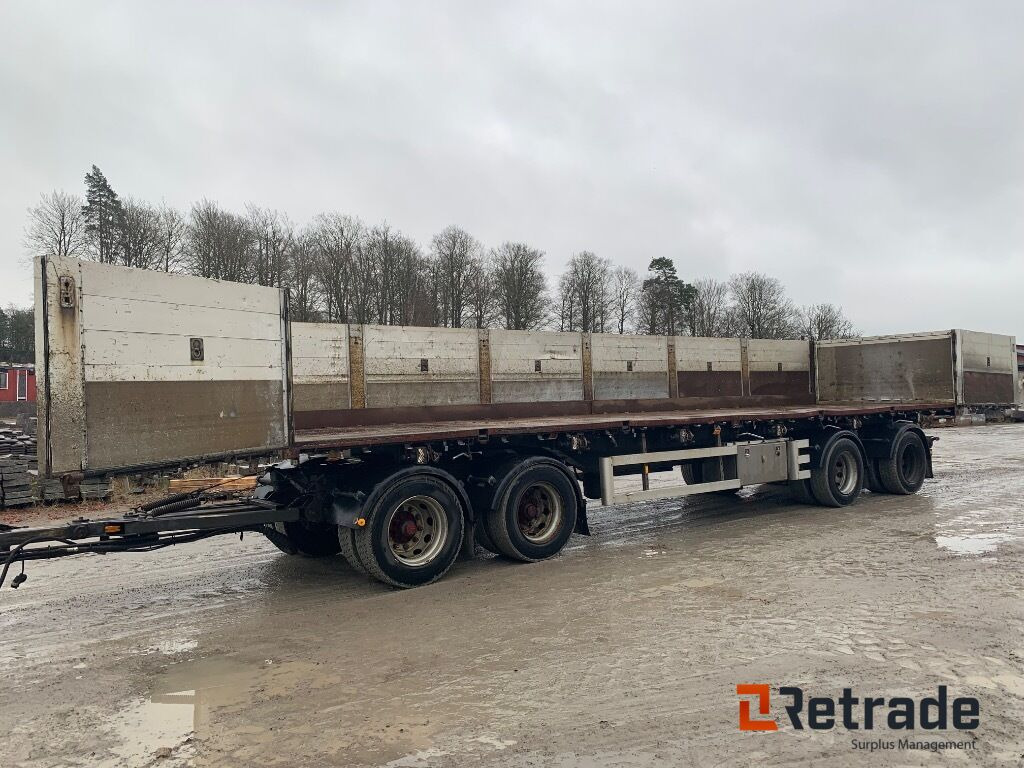 Släpvagn ORY T18/20 T 112 - Прицеп бортовой/ Платформа: фото 5 Släpvagn ORY T18/20 T 112 - Прицеп бортовой/ Платформа: фото 5