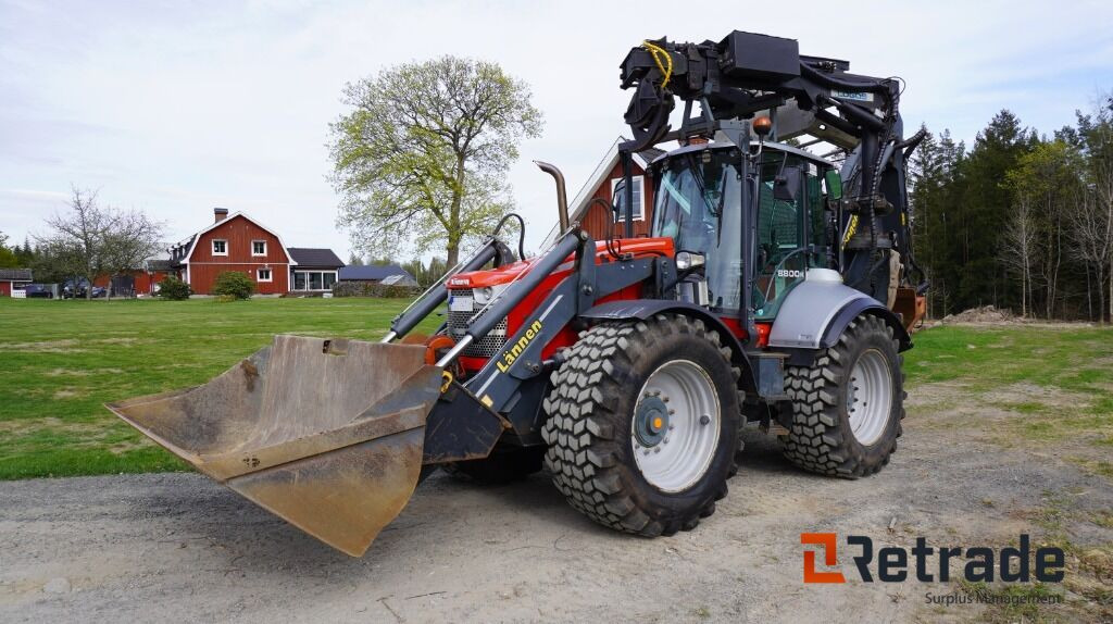 Экскаватор-погрузчик Traktorgrävare Lännen 8800 K Loggoslift: фото 9