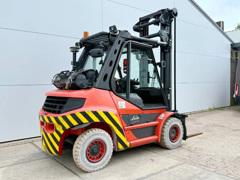 Газовый погрузчик Linde H60T-03 - Duplex / Side Shift / German Machine: фото 6