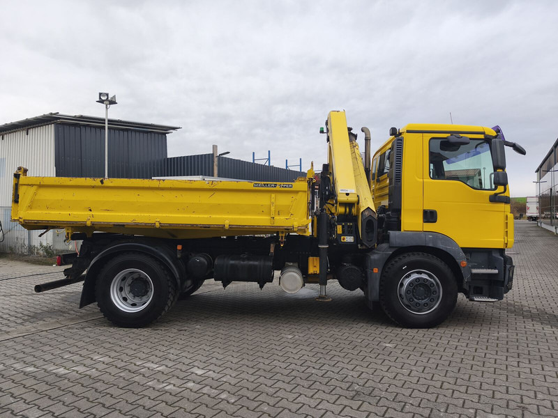 Самосвал, Автоманипулятор MAN TGM 18.290 4x2 BB Meiller Palfinger PK 14002EH D 14,5 m: фото 6