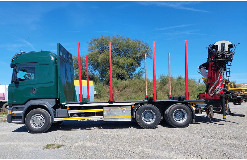 Лесовоз, Автоманипулятор Scania R490 6x4 Euro 6 Kurzholz Palfinger AHK (2): фото 8