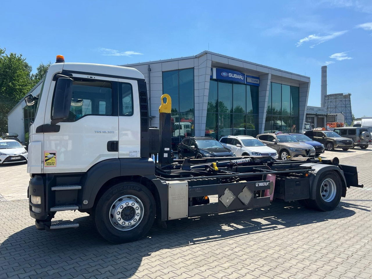 MAN TGS 18.320 NO Rust / Multilift Joab / BIG Wheelbase - Грузовик-контейнеровоз/ Сменный кузов: фото 2 MAN TGS 18.320 NO Rust / Multilift Joab / BIG Wheelbase - Грузовик-контейнеровоз/ Сменный кузов: фото 2