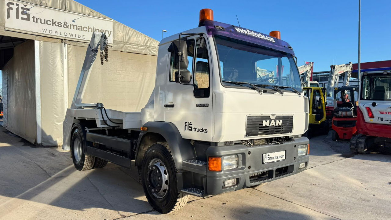 MAN 18.284 LK 4x2 absetz tipper - euro 2 - Грузовик-контейнеровоз/ Сменный кузов: фото 3 MAN 18.284 LK 4x2 absetz tipper - euro 2 - Грузовик-контейнеровоз/ Сменный кузов: фото 3