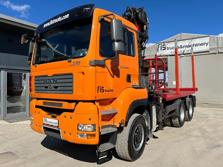 MAN TGA 33.480 6x6 forest truck - Complete Spring - LIV 170 Z + scissors - Лесовоз: фото 1 MAN TGA 33.480 6x6 forest truck - Complete Spring - LIV 170 Z + scissors - Лесовоз: фото 1