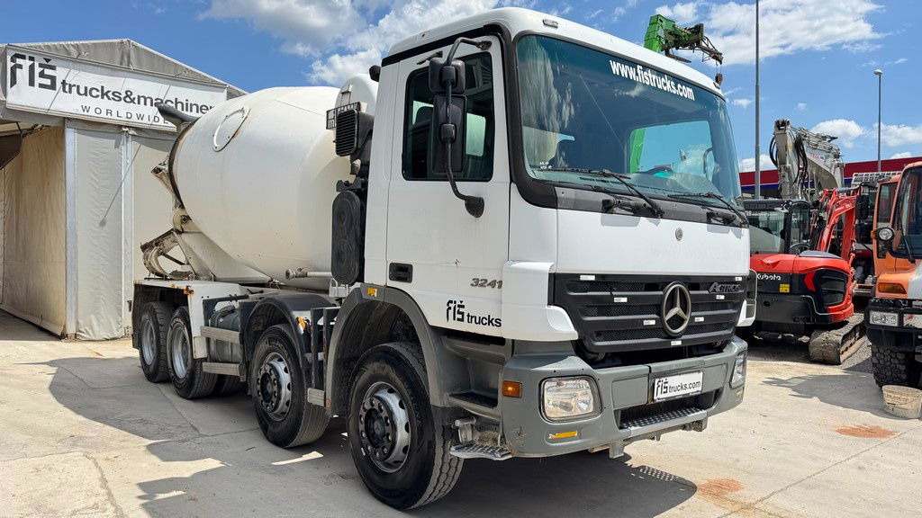 Mercedes-Benz Actros 3241 8x4 mixer 9m3 - Автобетоносмеситель: фото 5 Mercedes-Benz Actros 3241 8x4 mixer 9m3 - Автобетоносмеситель: фото 5