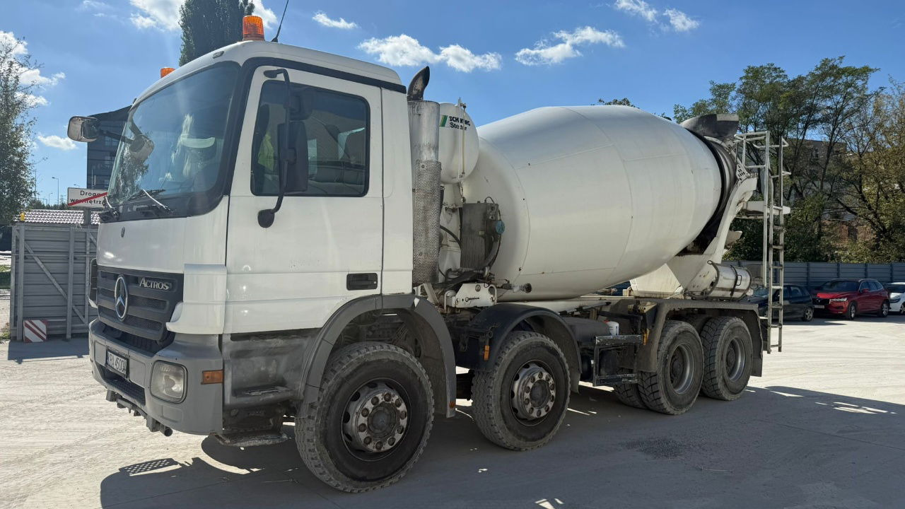 Mercedes-Benz Actros 3532 8x4 beton Schwing mixer 10m3 - Автобетоносмеситель: фото 2 Mercedes-Benz Actros 3532 8x4 beton Schwing mixer 10m3 - Автобетоносмеситель: фото 2