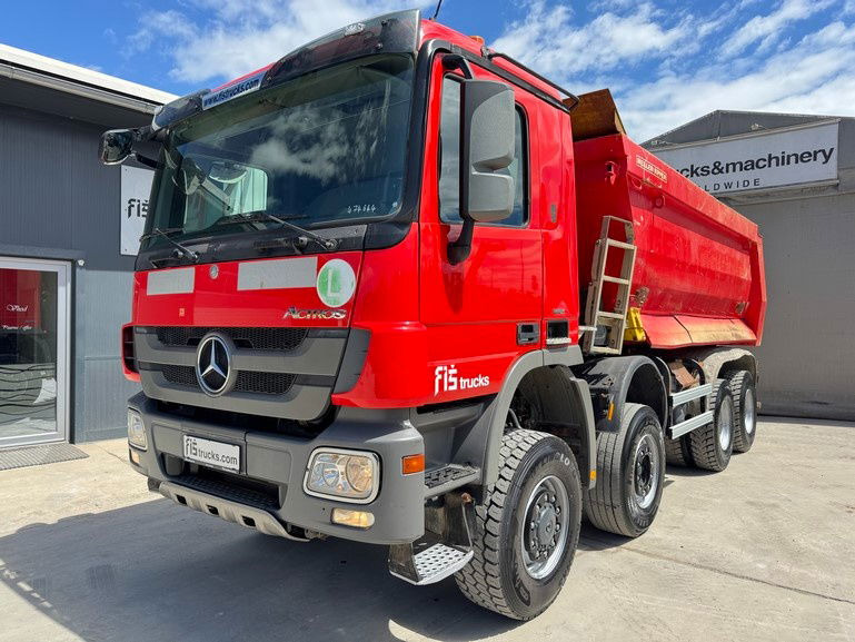 Mercedes-Benz Actros 4141 K 8x6 meiller mulda tipper - air condition - Самосвал: фото 1 Mercedes-Benz Actros 4141 K 8x6 meiller mulda tipper - air condition - Самосвал: фото 1