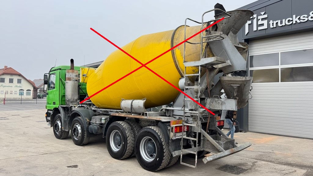 Mercedes-Benz Actros 4143 8x4 chassis - big axle - Грузовик-шасси: фото 5 Mercedes-Benz Actros 4143 8x4 chassis - big axle - Грузовик-шасси: фото 5