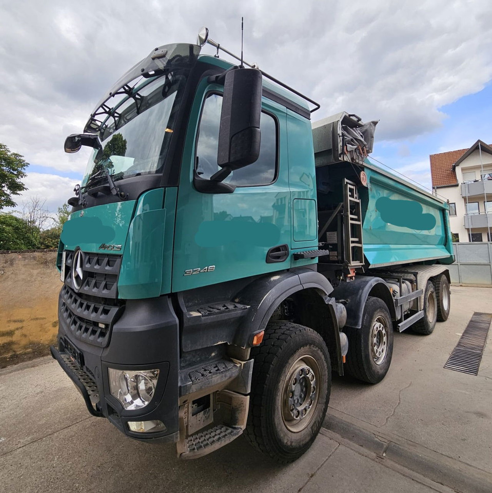 Mercedes-Benz Arocs 3248 8X4 mulda tipper - electric taurpaulin - Самосвал: фото 1 Mercedes-Benz Arocs 3248 8X4 mulda tipper - electric taurpaulin - Самосвал: фото 1