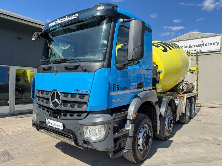 Mercedes-Benz Arocs 3543 8x4 schwing mixer 9m3 - Автобетоносмеситель: фото 1 Mercedes-Benz Arocs 3543 8x4 schwing mixer 9m3 - Автобетоносмеситель: фото 1