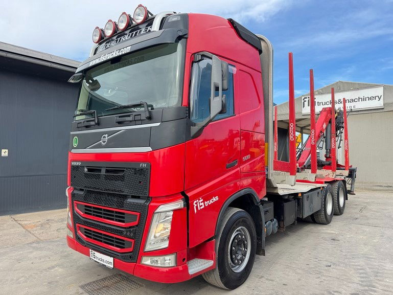 Volvo FH 500 6x4 forest truck - Epsilon 110Z - scissors - Грузовик-контейнеровоз/ Сменный кузов: фото 1 Volvo FH 500 6x4 forest truck - Epsilon 110Z - scissors - Грузовик-контейнеровоз/ Сменный кузов: фото 1