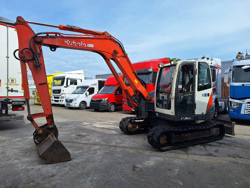 Kubota KX080 - Мини-экскаватор: фото 1 Kubota KX080 - Мини-экскаватор: фото 1