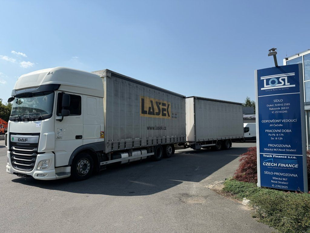 DAF XF440 EURO 6 6x2 + Agrikom - Тентованный грузовик: фото 1 DAF XF440 EURO 6 6x2 + Agrikom - Тентованный грузовик: фото 1