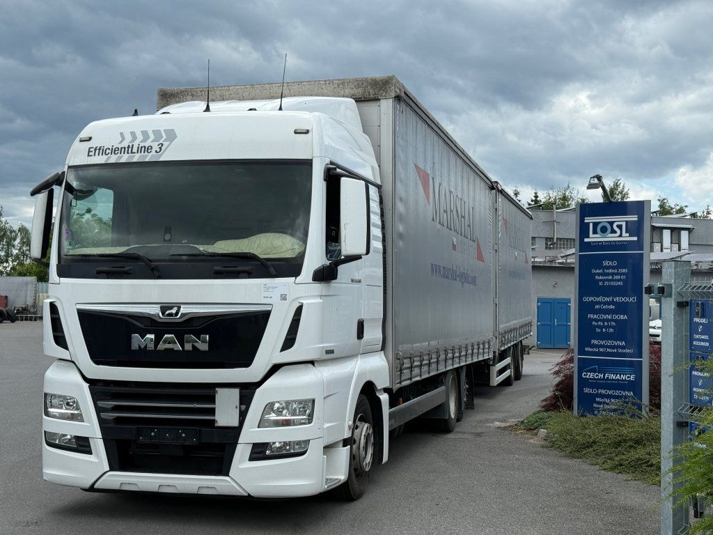 MAN TGX24.510 EURO 6 6x2 + Wecon - Тентованный грузовик: фото 1 MAN TGX24.510 EURO 6 6x2 + Wecon - Тентованный грузовик: фото 1