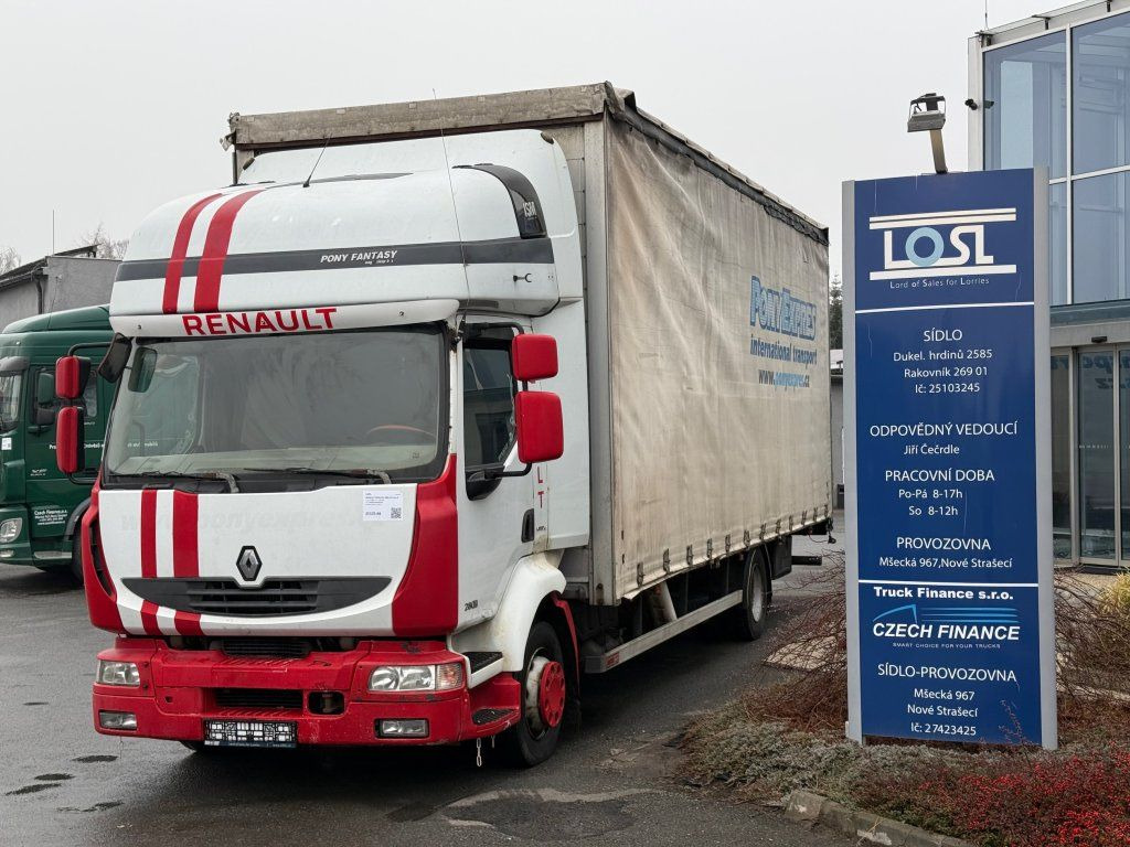 Renault Midlum 280.12 EURO 4 - Тентованный грузовик: фото 1 Renault Midlum 280.12 EURO 4 - Тентованный грузовик: фото 1