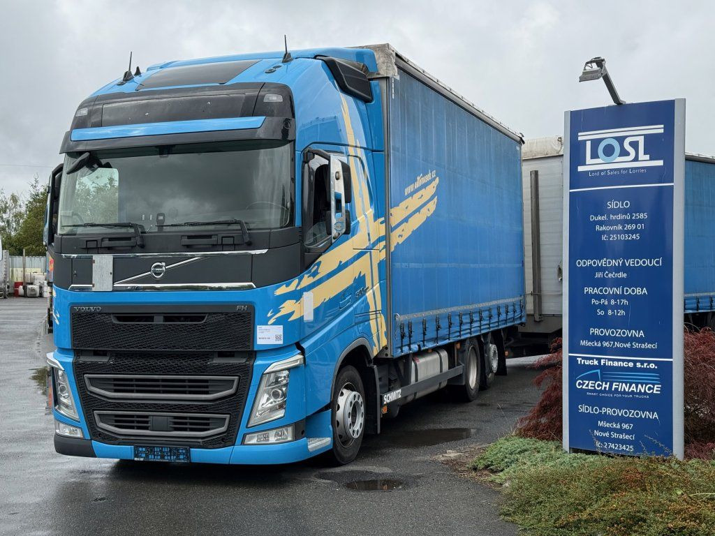 Volvo FH500 6x2 Euro 6 + Schmitz - Тентованный грузовик: фото 1 Volvo FH500 6x2 Euro 6 + Schmitz - Тентованный грузовик: фото 1
