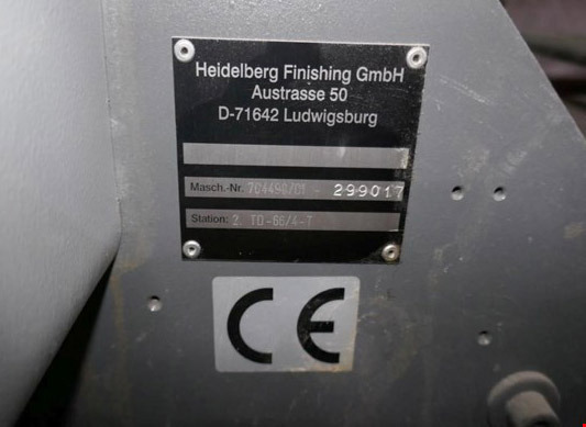 2nd folding unit Heidelberg Stahlfolder Topline TD 66-4-T - Фальцовщик: фото 2 2nd folding unit Heidelberg Stahlfolder Topline TD 66-4-T - Фальцовщик: фото 2