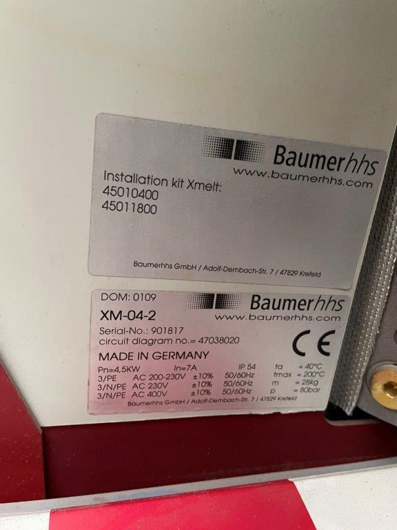 Baumer HHS PreMelter XMelt XM-04-2200 - Переплетная машина: фото 2 Baumer HHS PreMelter XMelt XM-04-2200 - Переплетная машина: фото 2