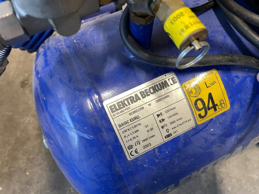 Small compressor Elektra Beckum Basic Euro - Воздушный компрессор: фото 2 Small compressor Elektra Beckum Basic Euro - Воздушный компрессор: фото 2