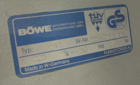 Фальцовщик mobile 2.tes buckle plate folder GUK FA 52-1 with Böwe 310: фото 8