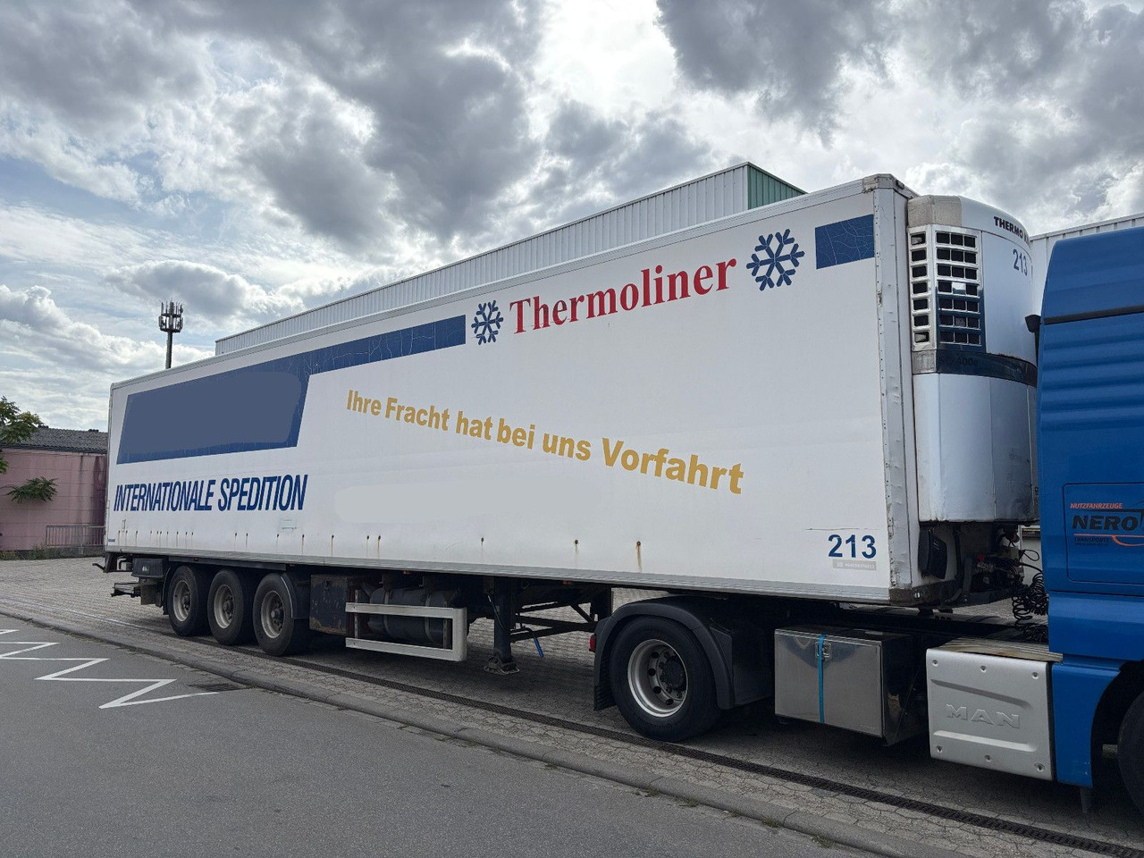 Krone Thermo King SL400 SEITENTÜREN - Полуприцеп-рефрижератор: фото 2 Krone Thermo King SL400 SEITENTÜREN - Полуприцеп-рефрижератор: фото 2