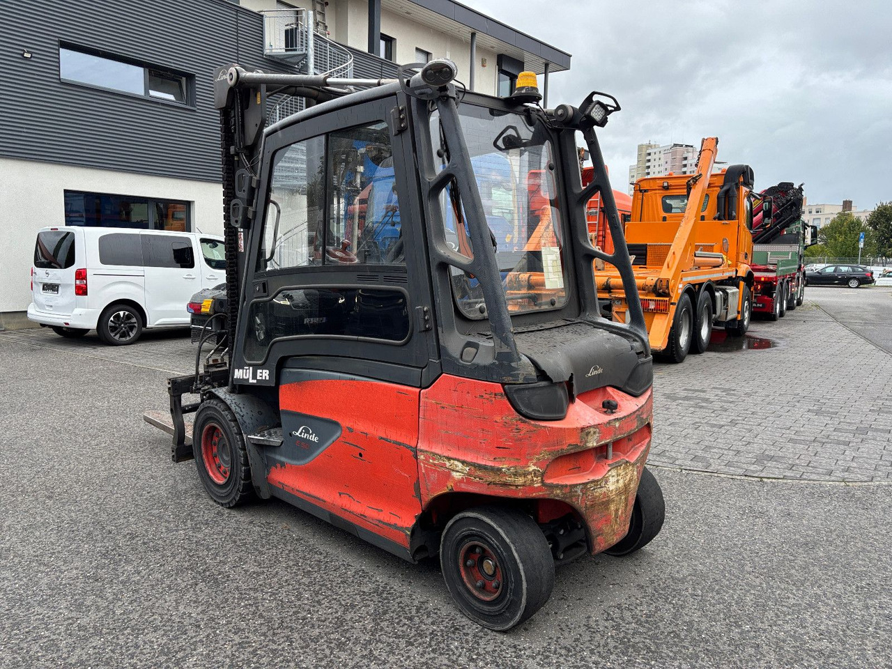 Linde E 50HL-01 Triplex Teleskopgabel - Электропогрузчик: фото 4 Linde E 50HL-01 Triplex Teleskopgabel - Электропогрузчик: фото 4