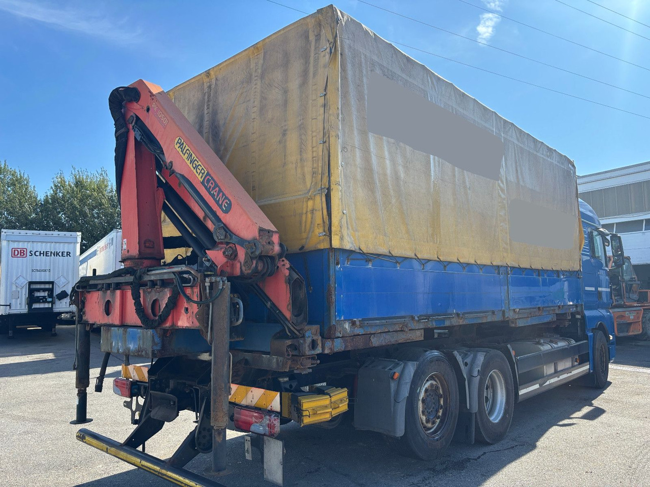 Palfinger PK10501 Wechselfahrgestellbrücke - Прицеп-контейнеровоз/ Сменный кузов: фото 1 Palfinger PK10501 Wechselfahrgestellbrücke - Прицеп-контейнеровоз/ Сменный кузов: фото 1