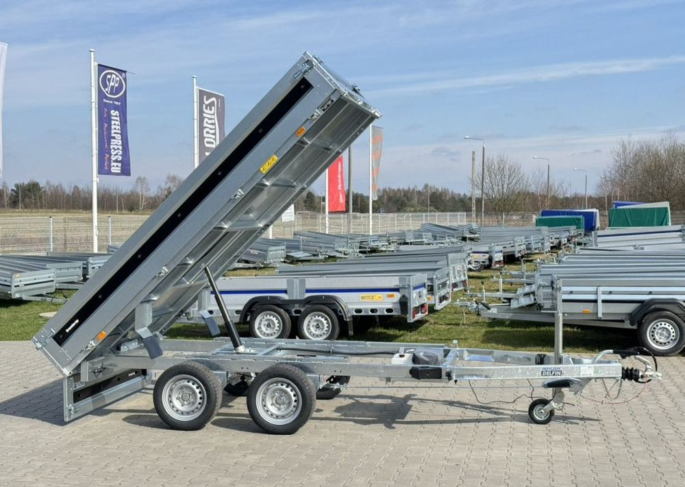 Brenderup BT4310STB2700 308x168 cm wywrotka 2 osie 2700 kg - Самосвальный прицеп: фото 1 Brenderup BT4310STB2700 308x168 cm wywrotka 2 osie 2700 kg - Самосвальный прицеп: фото 1