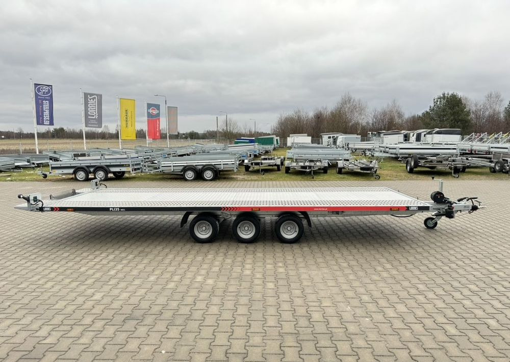 Lorries PLI35-6021 - laweta trzyosiowa uchylna lampy LED pompa hydrauliczna wypełnienie podłogi ALU - Прицеп-автовоз: фото 3 Lorries PLI35-6021 - laweta trzyosiowa uchylna lampy LED pompa hydrauliczna wypełnienie podłogi ALU - Прицеп-автовоз: фото 3
