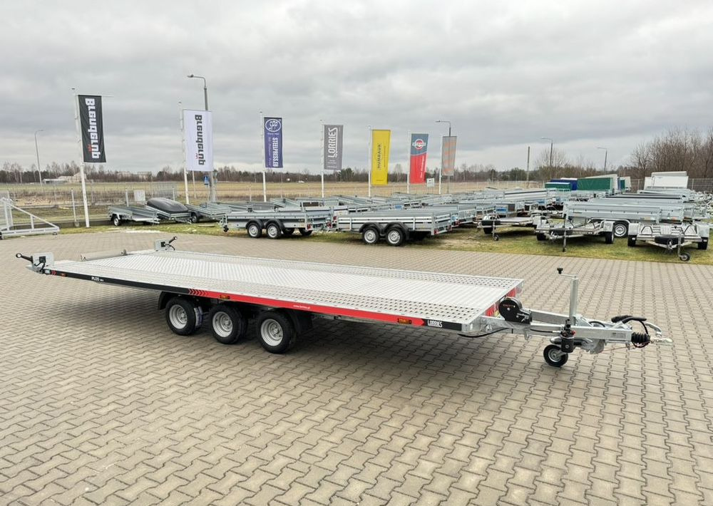 Lorries PLI35-6021 - laweta trzyosiowa uchylna lampy LED pompa hydrauliczna wypełnienie podłogi ALU - Прицеп-автовоз: фото 1 Lorries PLI35-6021 - laweta trzyosiowa uchylna lampy LED pompa hydrauliczna wypełnienie podłogi ALU - Прицеп-автовоз: фото 1