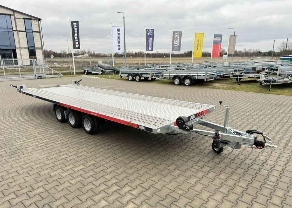 Lorries PLI35-6021 - laweta trzyosiowa uchylna lampy LED pompa hydrauliczna wypełnienie podłogi ALU - Прицеп-автовоз: фото 2 Lorries PLI35-6021 - laweta trzyosiowa uchylna lampy LED pompa hydrauliczna wypełnienie podłogi ALU - Прицеп-автовоз: фото 2
