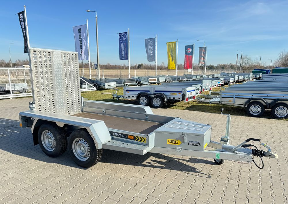 Lorries TPM 20 przyczepa do przewozu koparki, bobcat , koparka 2700 kg - Прицеп для спецтехники: фото 1 Lorries TPM 20 przyczepa do przewozu koparki, bobcat , koparka 2700 kg - Прицеп для спецтехники: фото 1